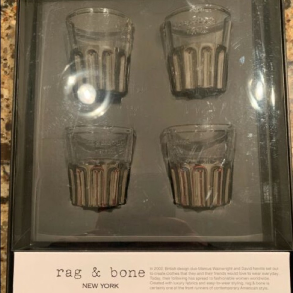Target x Neiman Marcus Rag & Bone Shot Glasses